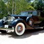 Packard (1934) V12 Convertible Victoria Car Poster Print on 10 mil Archival Satin Paper 16" x 12"