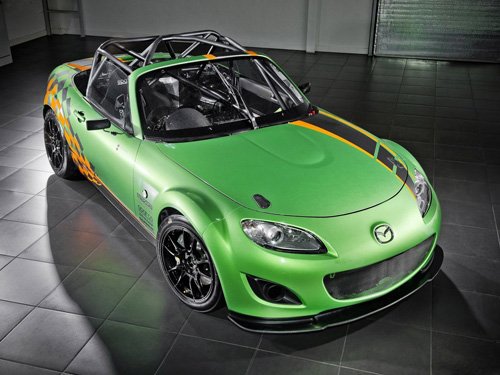 Mazda MX-5 GT Race Car Poster Print on 10 mil Archival Satin Paper 16" x 12"