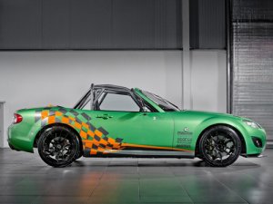 Mazda MX-5 GT Race Car Poster Print on 10 mil Archival Satin Paper 16" x 12"