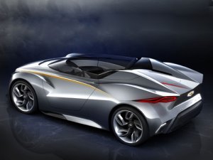 Chevrolet Mi-Ray Roadster Concept Car Poster Print on 10 mil Archival Satin Paper 16" x 12"