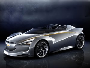 Chevrolet Mi-Ray Roadster Concept Car Poster Print on 10 mil Archival Satin Paper 20" x 15"