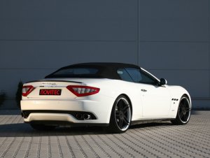 Maserati  Novitec Tridente GranCabrio Car Poster Print on 10 mil Archival Satin Paper 20" x 15"