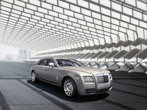 Rolls Royce Ghost Extended Wheelbase Car Poster Print on 10 mil Archival Satin Paper 20" x 15"