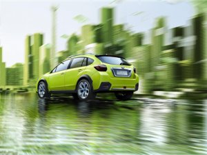 Subaru XV Concept Car Poster Print on 10 mil Archival Satin Paper 20" x 15"