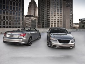 Chrysler 200 S Convertible Car Poster Print on 10 mil Archival Satin Paper 20" x 15"