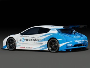 Nissan Leaf Nismo RC Concept Car Poster Print on 10 mil Archival Satin Paper 16" x 12"