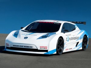 Nissan Leaf Nismo RC Concept Car Poster Print on 10 mil Archival Satin Paper 16" x 12"