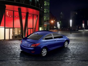Hyundai Accent Concept Car Poster Print on 10 mil Archival Satin Paper 16" x 12"