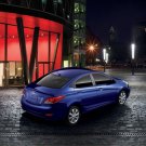 Hyundai Accent Concept Car Poster Print on 10 mil Archival Satin Paper 20" x 15"