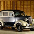 Chevrolet Suburban (1938) Custom Truck Poster Print on 10 mil Archival Satin Paper 16" x 12"