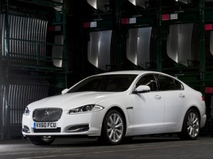 Jaguar XF (2012) Car Poster Print on 10 mil Archival Satin Paper 16" x 12"