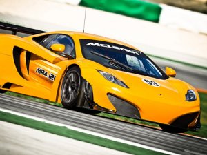 McLaren MP4-12C GT3 Car Poster Print on 10 mil Archival Satin Paper 16" x 12"