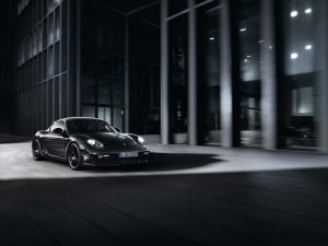 Porsche Cayman S Black Edition Car Poster Print on 10 mil Archival Satin Paper 20" x 15"