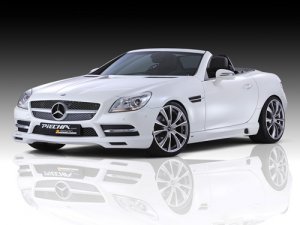 Mercedes-Benz Piecha SLK R172 Accurian Car Poster Print on 10 mil Archival Satin Paper 16" x 12"