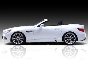 Mercedes-Benz Piecha SLK R172 Accurian RS Car Poster Print on 10 mil Archival Satin Paper 16" x 12"