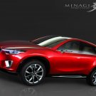 Mazda Minagi Concept Car Poster Print on 10 mil Archival Satin Paper 16" x 12"