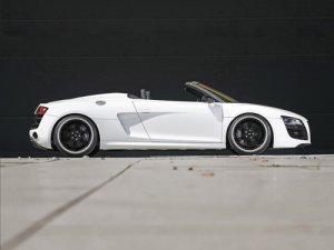Audi R-Stream V10 Spyder Car Poster Print on 10 mil Archival Satin Paper 20" x 15"