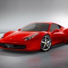 Ferrari 458 Italia Car Poster Print on 10 mil Archival Satin Paper 36" x 24"