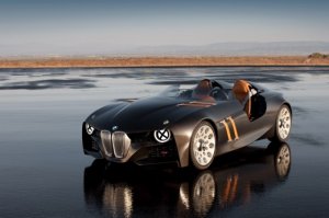 BMW 328 Hommage Concept Car Poster Print on 10 mil Archival Satin Paper 20" x 15"