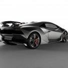 Lamborghini Sesto Elemento Concept Car Poster Print on 10 mil Archival Satin Paper 36" x 24"
