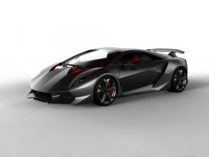 Lamborghini Sesto Elemento Concept Car Poster Print on 10 mil Archival Satin Paper 24" x 18"