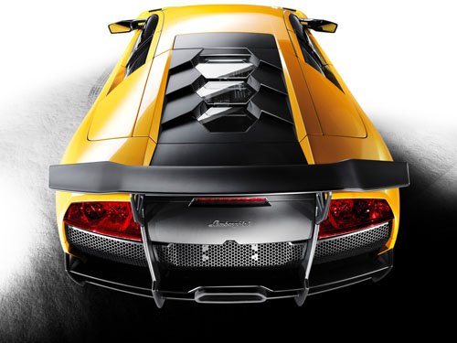 Lamborghini Murcielago LP 670-4 SuperVeloce Car Poster Print on 10 mil Archival Satin Paper 36" x 27"