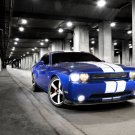 Dodge Challenger SRT8 2011 Car Poster Print on 10 mil Archival Satin Paper 36" x 24"