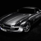 Mercedes SLS AMG (2011) Car Poster Print on 10 mil Archival Satin Paper 24" x 18"