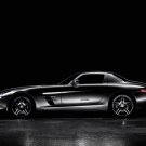 Mercedes SLS AMG (2011) Car Poster Print on 10 mil Archival Satin Paper 24" x 18"