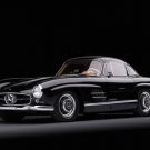 Mercedes-Benz 300 SL (1955) Car Poster Print on 10 mil Archival Satin Paper 16" x 12"