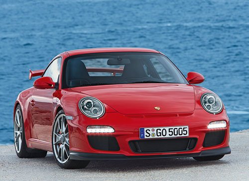Porsche 911 GT3 (2010) Car Poster Print on 10 mil Archival Satin Paper 24" x 18"
