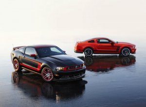 Ford Mustang Boss 302 Laguna Seca (2012) Car Poster Print on 10 mil Archival Satin Paper 24" x 18"