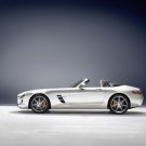 Mercedes-Benz SLS AMG Roadster 2012 Car Poster Print on 10 mil Archival Satin Paper 20" x 15"