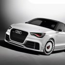 Audi A1 Clubsport Quattro Concept Car Poster Print on 10 mil Archival Satin Paper 16" x 12"