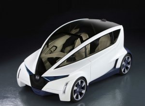 Honda P-NUT Concept Car Poster Print on 10 mil Archival Satin Paper 24" x 18"