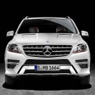 Mercedes-Benz M-Class (2012) Car Poster Print on 10 mil Archival Satin Paper 20" x 15"