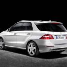 Mercedes-Benz M-Class (2012) Car Poster Print on 10 mil Archival Satin Paper 24" x 18"