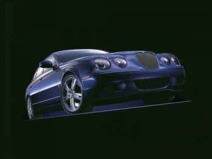 Jaguar S-Type R Car Poster Print on 10 mil Archival Satin Paper 16" x 12"