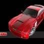 GT Stripes Concept Car Poster Print on 10 mil Archival Satin Paper 16" x 12"