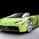 Lamborghini Spyder Car Poster Print on 10 mil Archival Satin Paper 16" x 12"