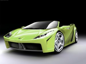 Lamborghini Spyder Car Poster Print on 10 mil Archival Satin Paper 16" x 12"