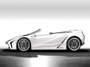 Lamborghini Spyder Car Poster Print on 10 mil Archival Satin Paper 16" x 12"