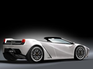 Lamborghini Spyder Car Poster Print on 10 mil Archival Satin Paper 20" x 15"