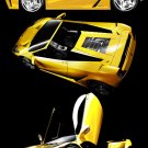 Ferruccio Spyder Concept Car Poster Print on 10 mil Archival Satin Paper 24" x 34"