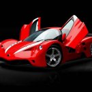 Suzusho Supasse-V Car Poster Print on 10 mil Archival Satin Paper 20" x 15"