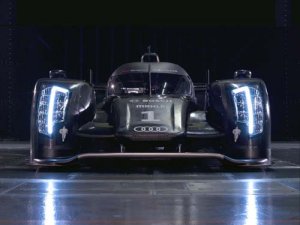 Audi R18 Race Car Poster Print on 10 mil Archival Satin Paper 36" x 24"