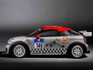 Mini John Cooper Works Coupe Endurance Car Poster Print on 10 mil Archival Satin Paper 20" x 15"