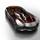 Mercedes-Benz Aria Concept Design Car Poster Print on 10 mil Archival Satin Paper 16" x 12"