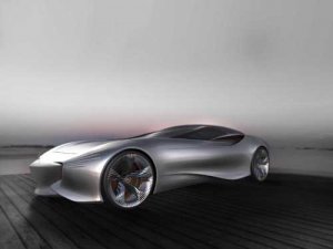 Mercedes-Benz Aria Concept Design Car Poster Print on 10 mil Archival Satin Paper 20" x 15"
