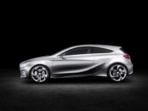 Mercedes-Benz A-Class Concept  Car Poster Print on 10 mil Archival Satin Paper 36" x 24"